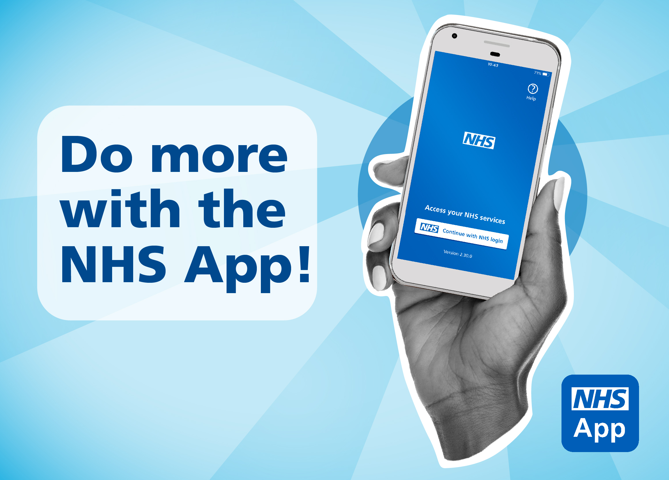 Do more with the NHS App!